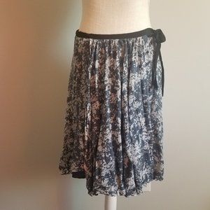 Poleci Burn Out Wrap Skirt M
